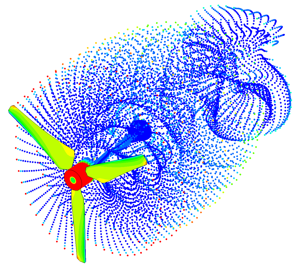 Modélisation du sillage d'une hydrolienne par la méthode Vortex